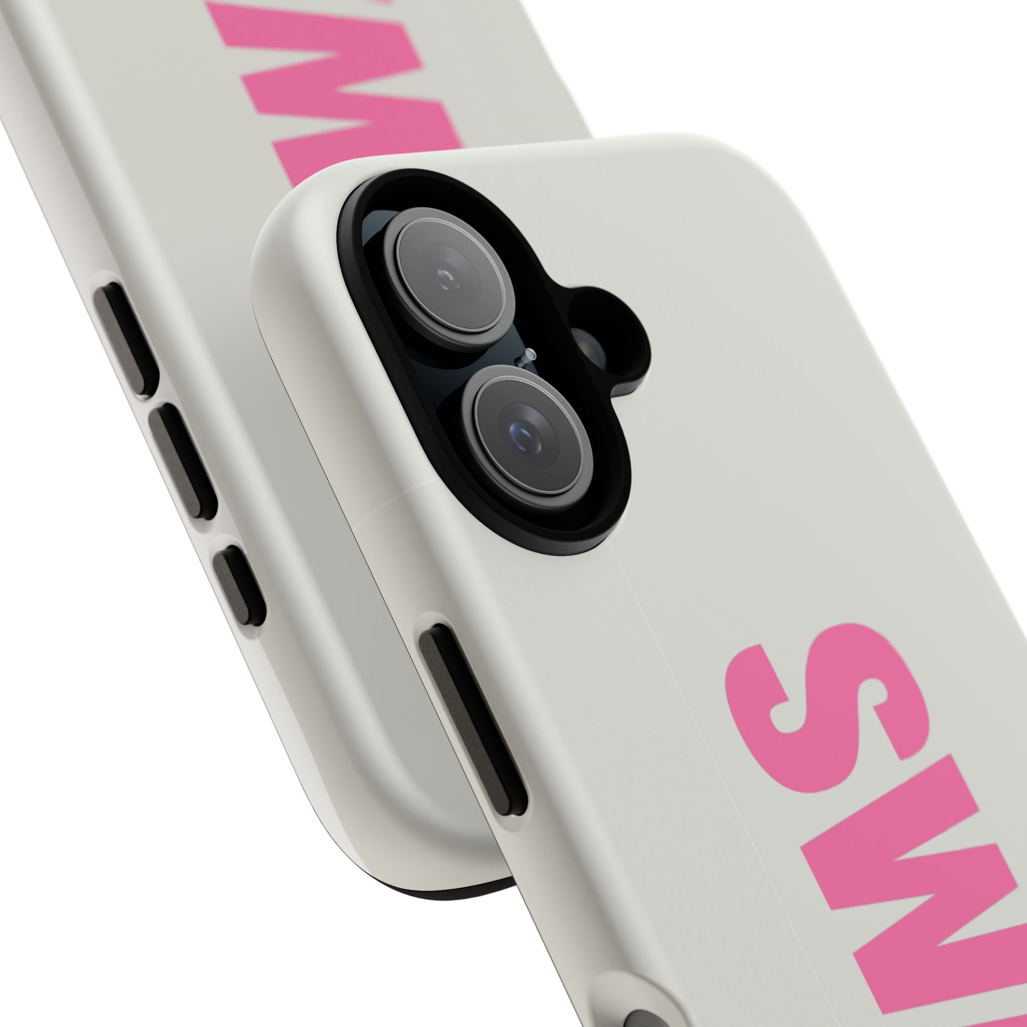 SWAG Phone Case — Bold Pink Vertical Text Tough Case