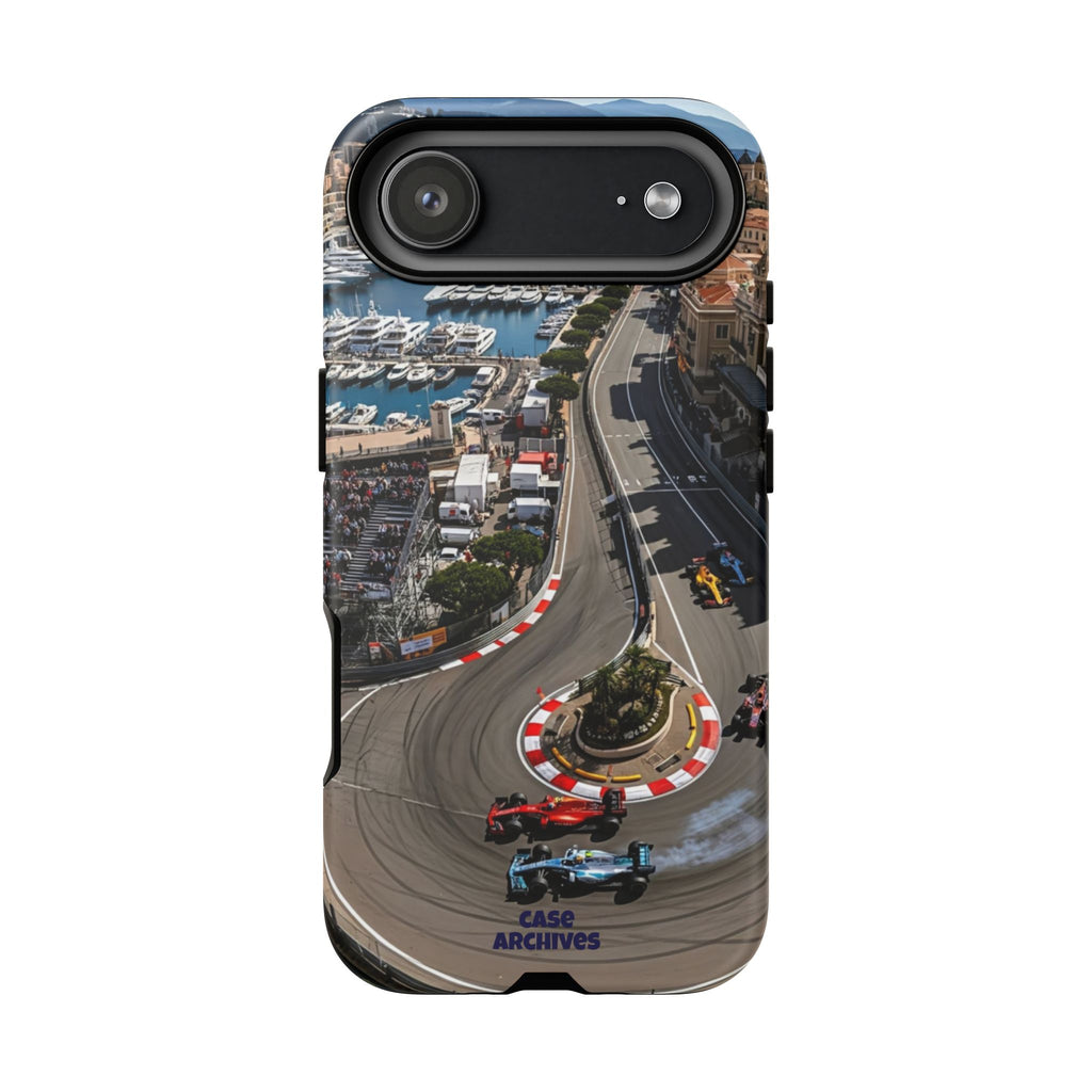 F1 Circuit Phone Case – Monaco Grand Prix Track Design