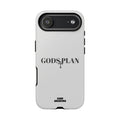 God's Plan Tough Phone Case — Minimal Faith-Inspired Protective Cover
