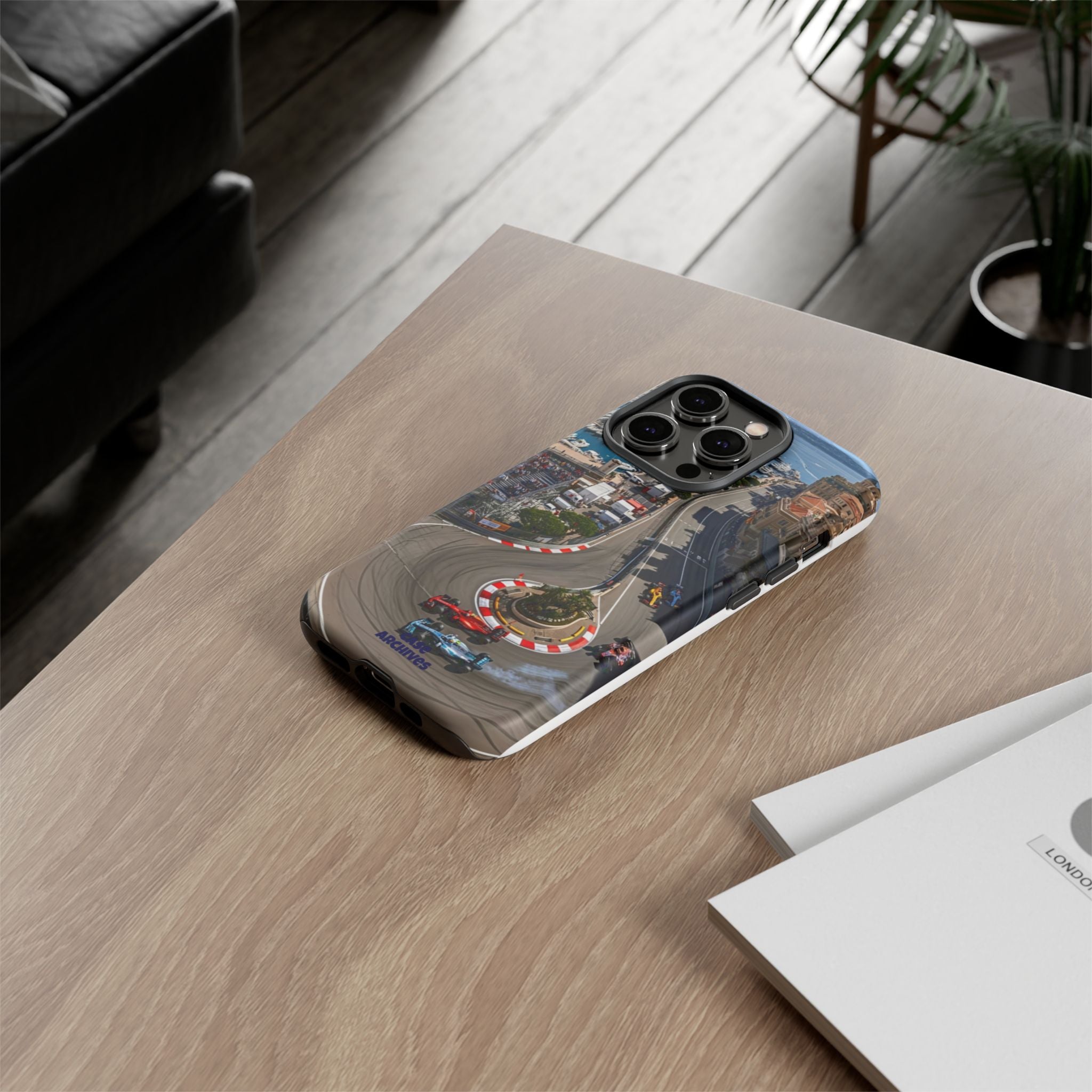 F1 Circuit Phone Case – Monaco Grand Prix Track Design