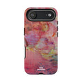 Floral Pink Abstract Phone Case — Tough Durable iPhone Cover