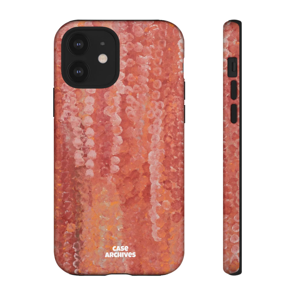 Sequin Coral Tough Phone Case