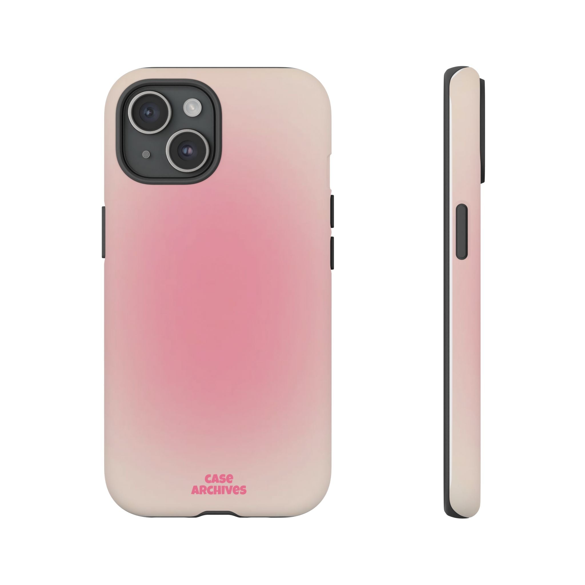 Tough Case – Pink Ombre Protective Phone Case