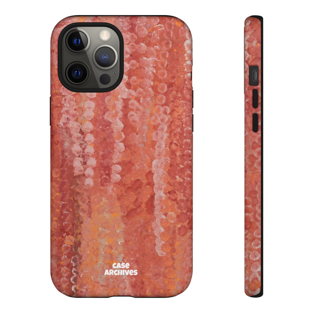 Sequin Coral Tough Phone Case