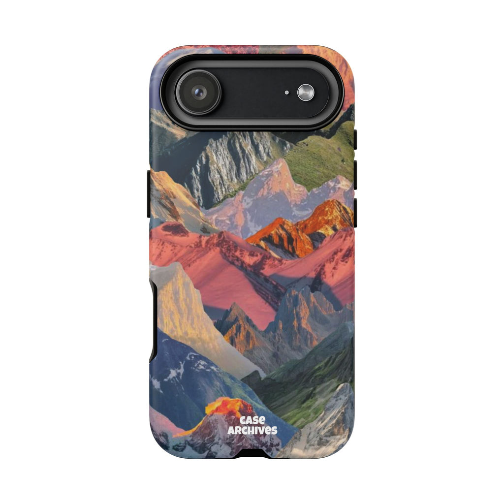 Tough Cases Colorful Mountain Landscape Phone Case — Durable Protective iPhone Cover