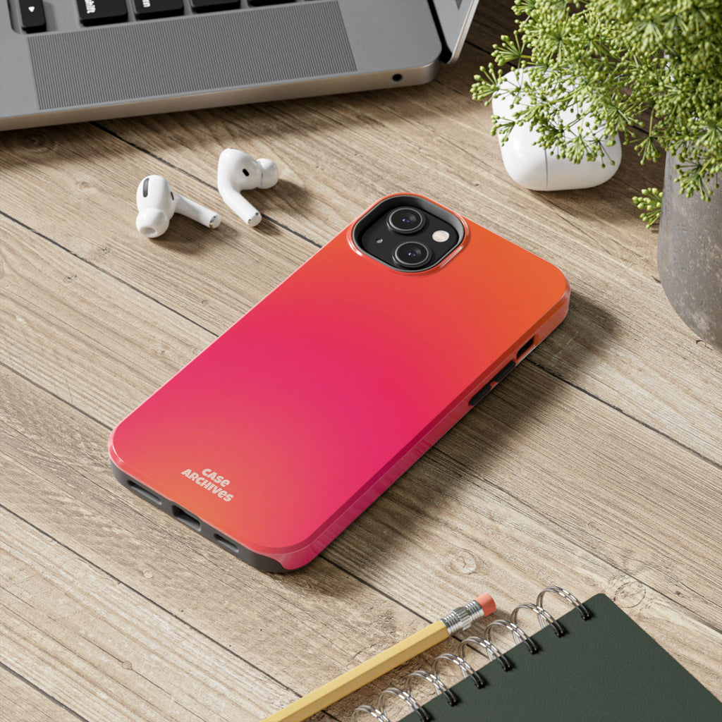 Gradient Tough Phone Case — Sunset Ombre Protective Phone Cover