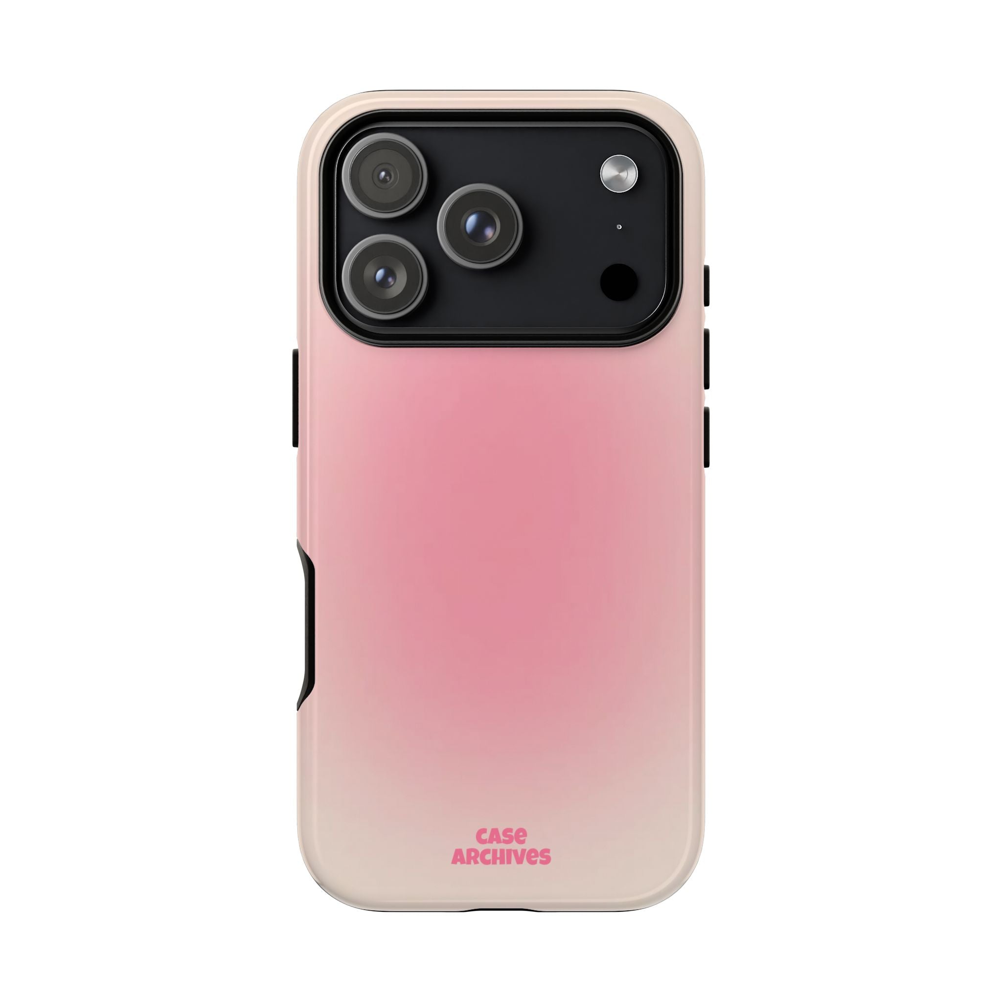 Tough Case – Pink Ombre Protective Phone Case