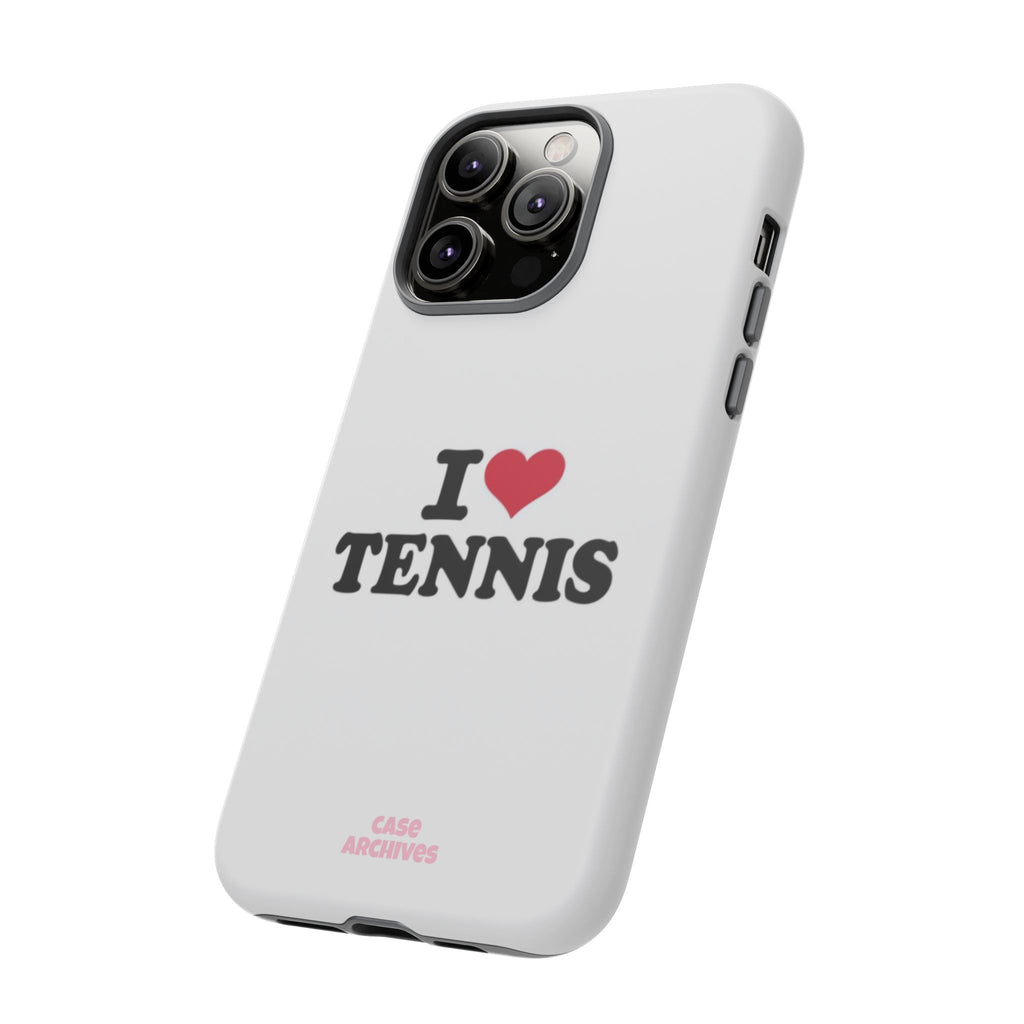I LOVE  Tennis Phone Case