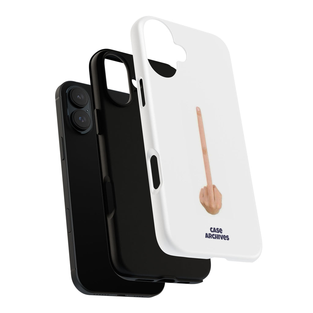 Phone Case — Minimalist Middle Finger Design (Case Archives)