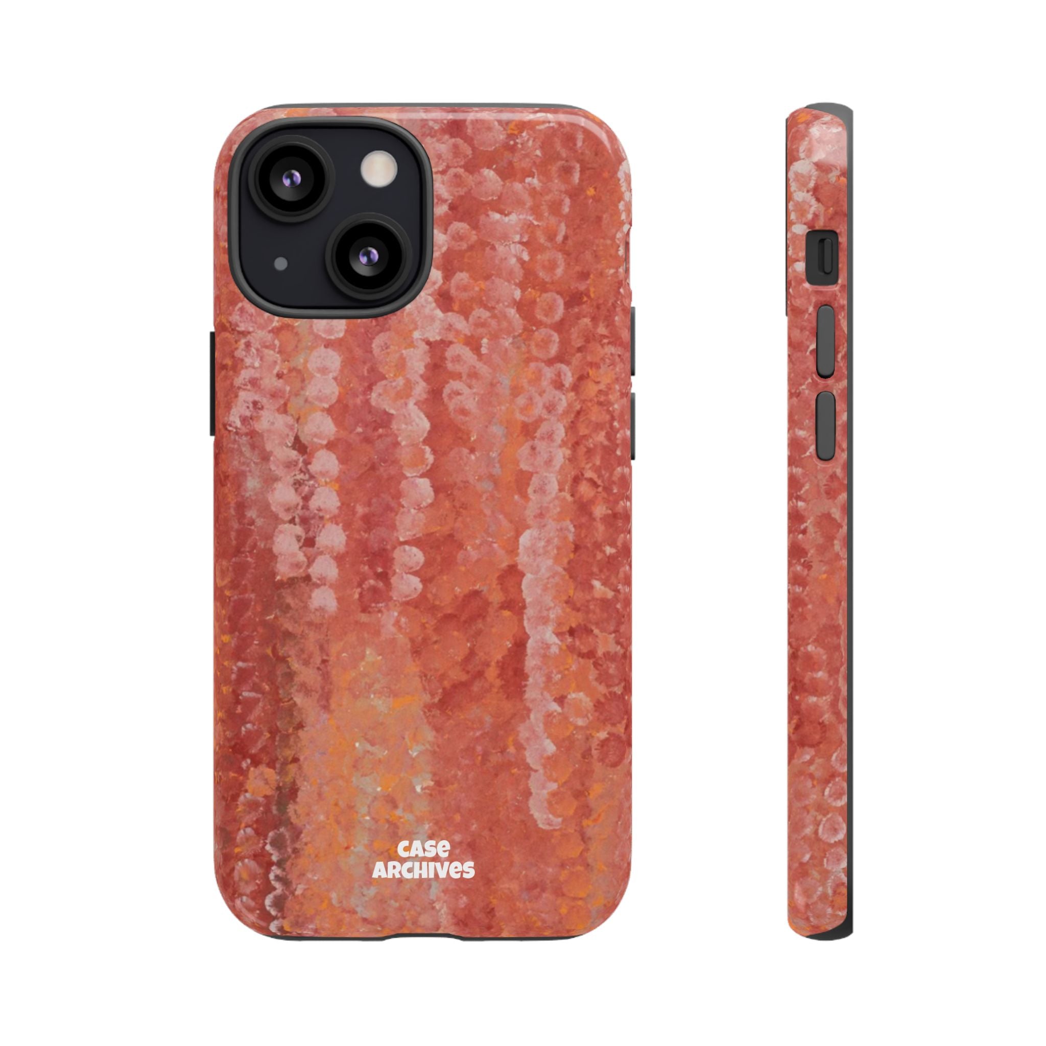 Sequin Coral Tough Phone Case