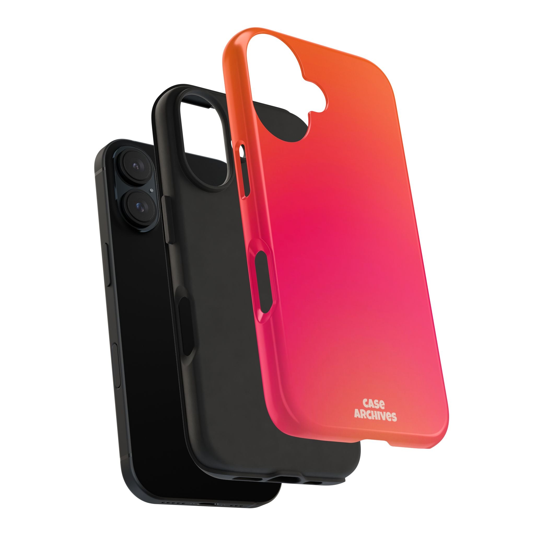 Gradient Tough Phone Case — Sunset Ombre Protective Phone Cover