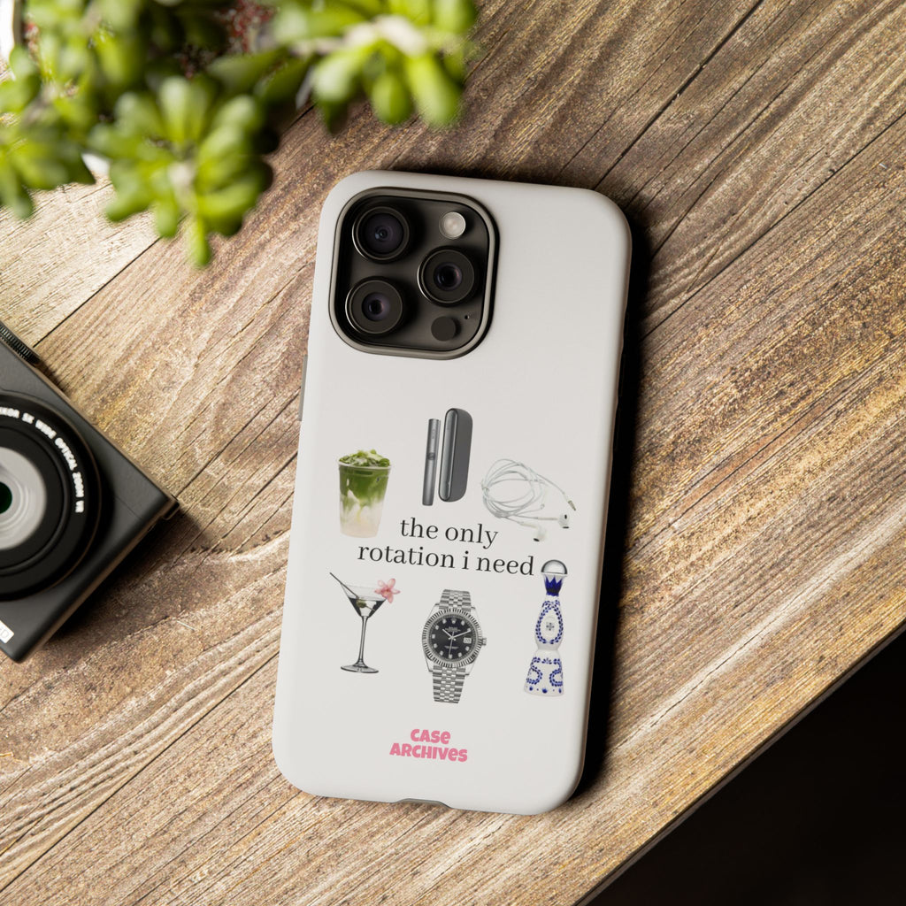 Phone Case — “the only rotation I need” pt.1