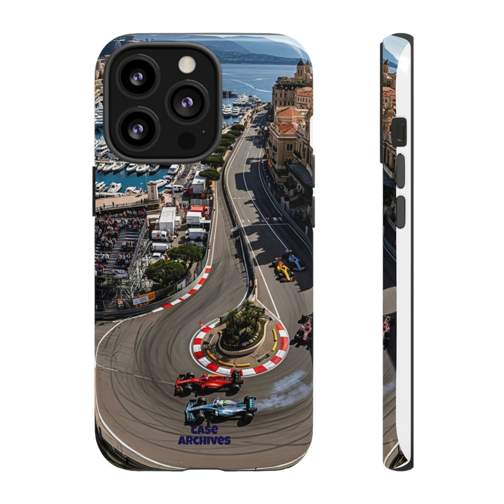 F1 Circuit Phone Case – Monaco Grand Prix Track Design