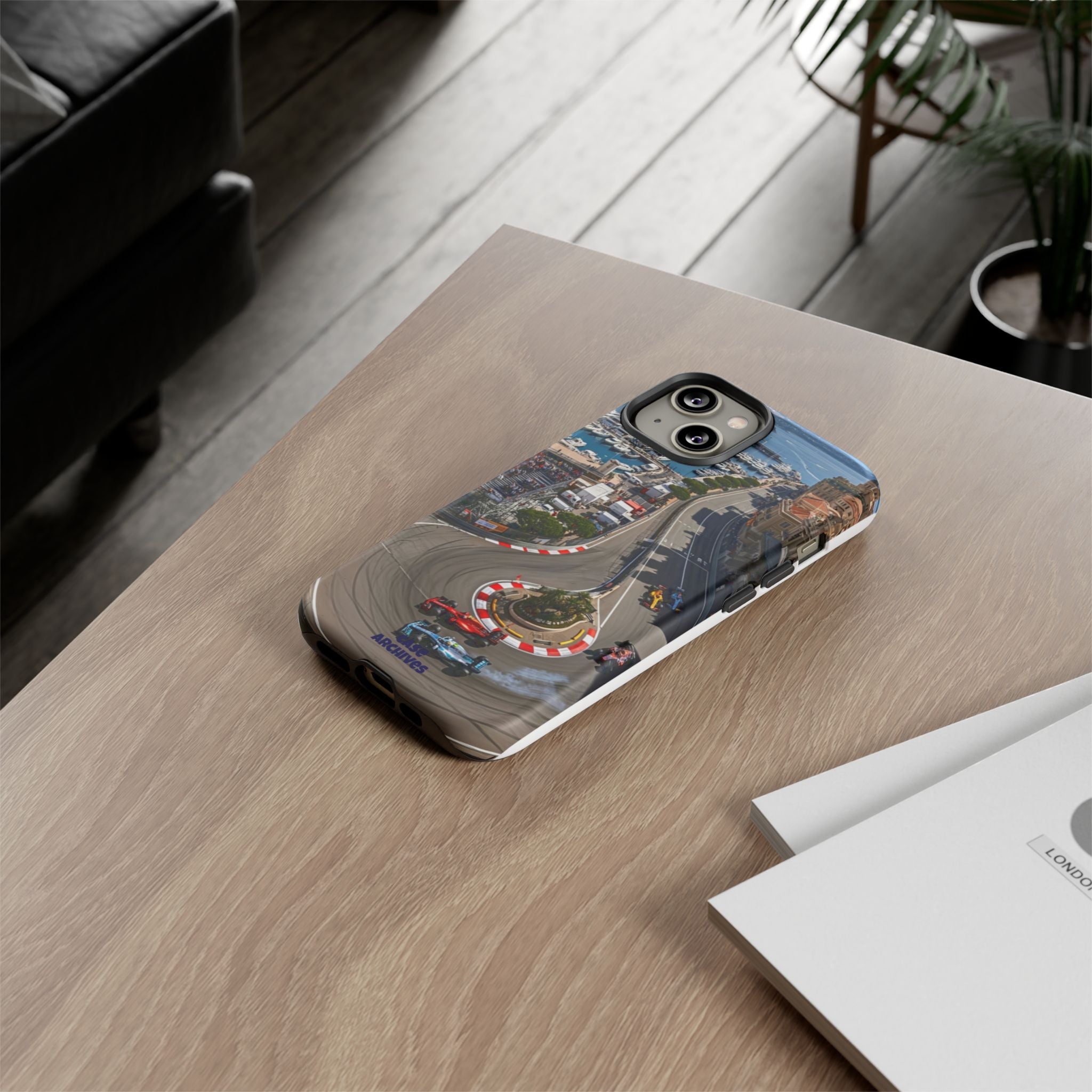 F1 Circuit Phone Case – Monaco Grand Prix Track Design