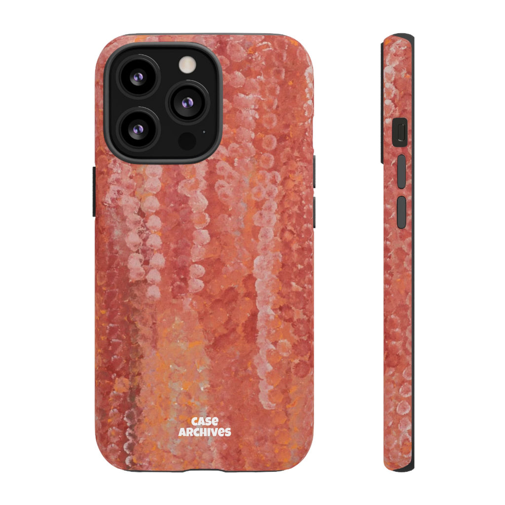 Sequin Coral Tough Phone Case