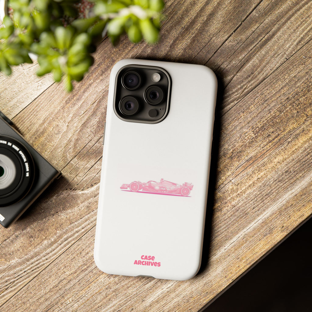 Pink Formula Racecar phone case | Tough Case