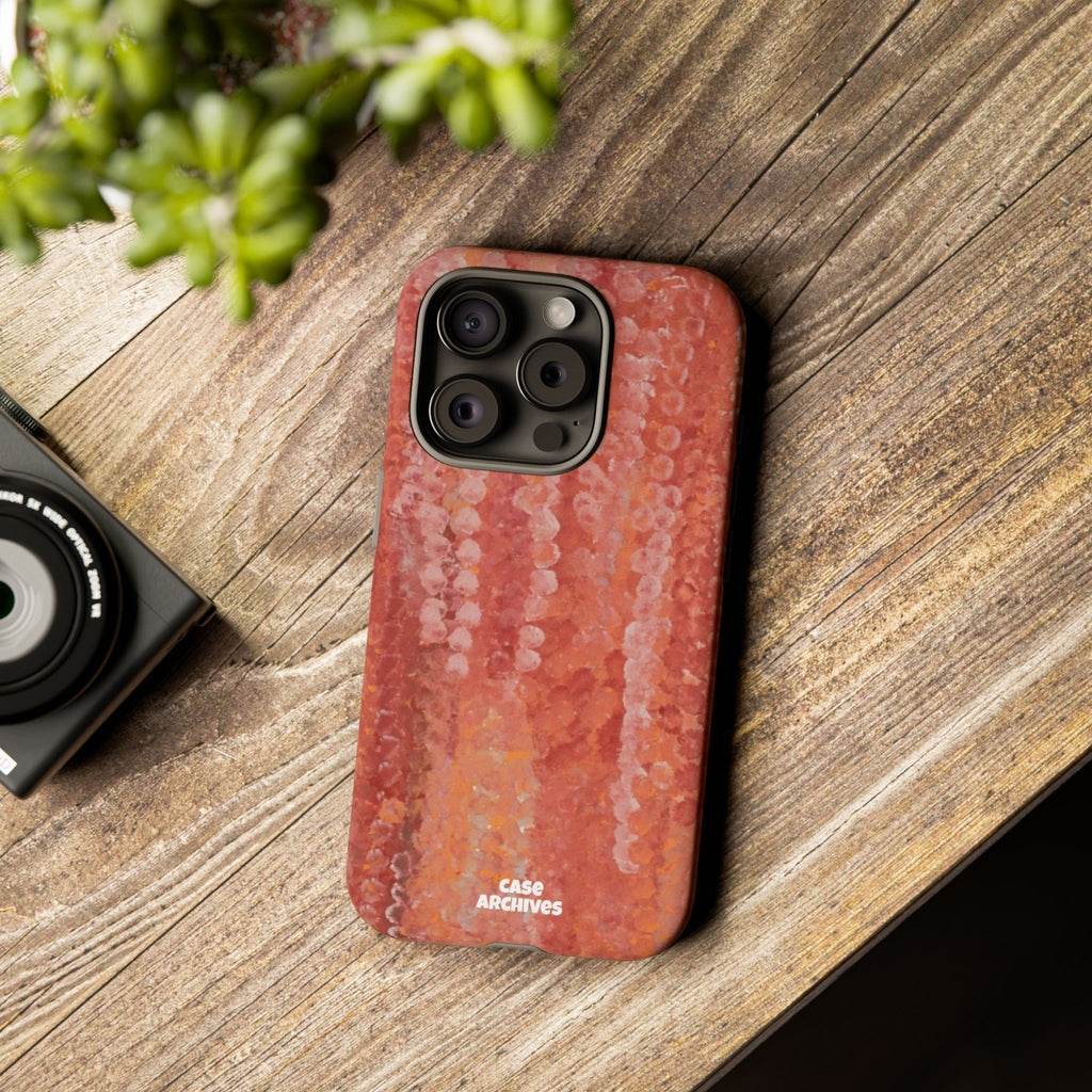 Sequin Coral Tough Phone Case
