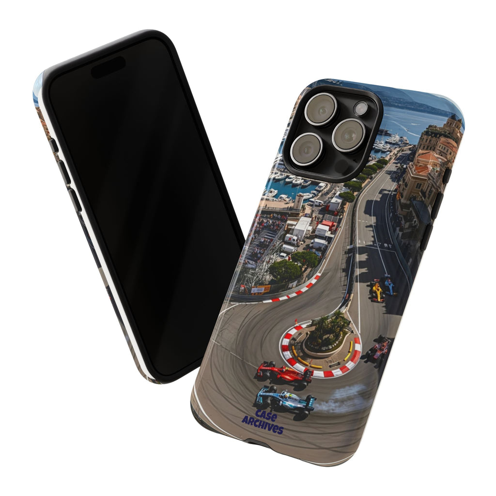 F1 Circuit Phone Case – Monaco Grand Prix Track Design