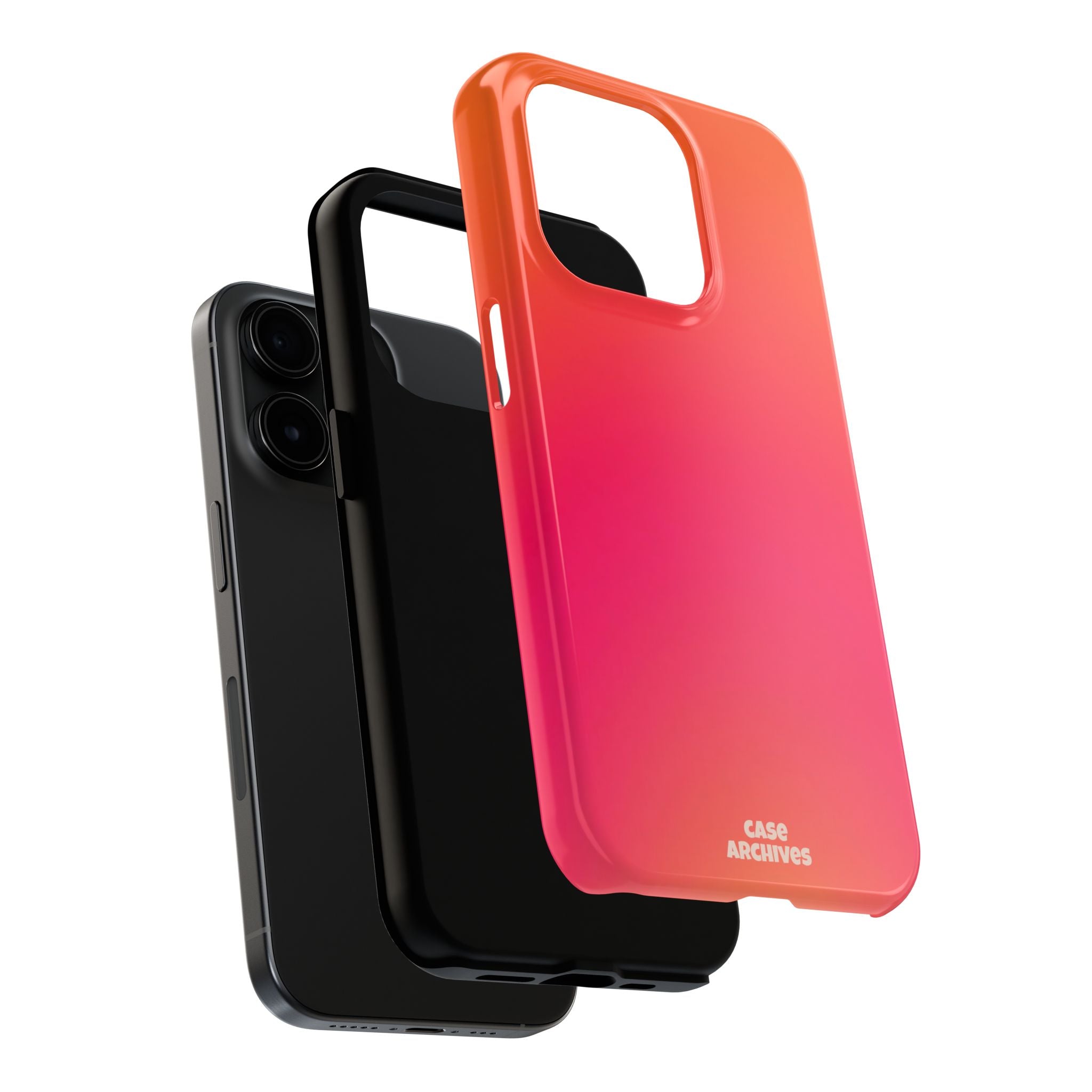 Gradient Tough Phone Case — Sunset Ombre Protective Phone Cover