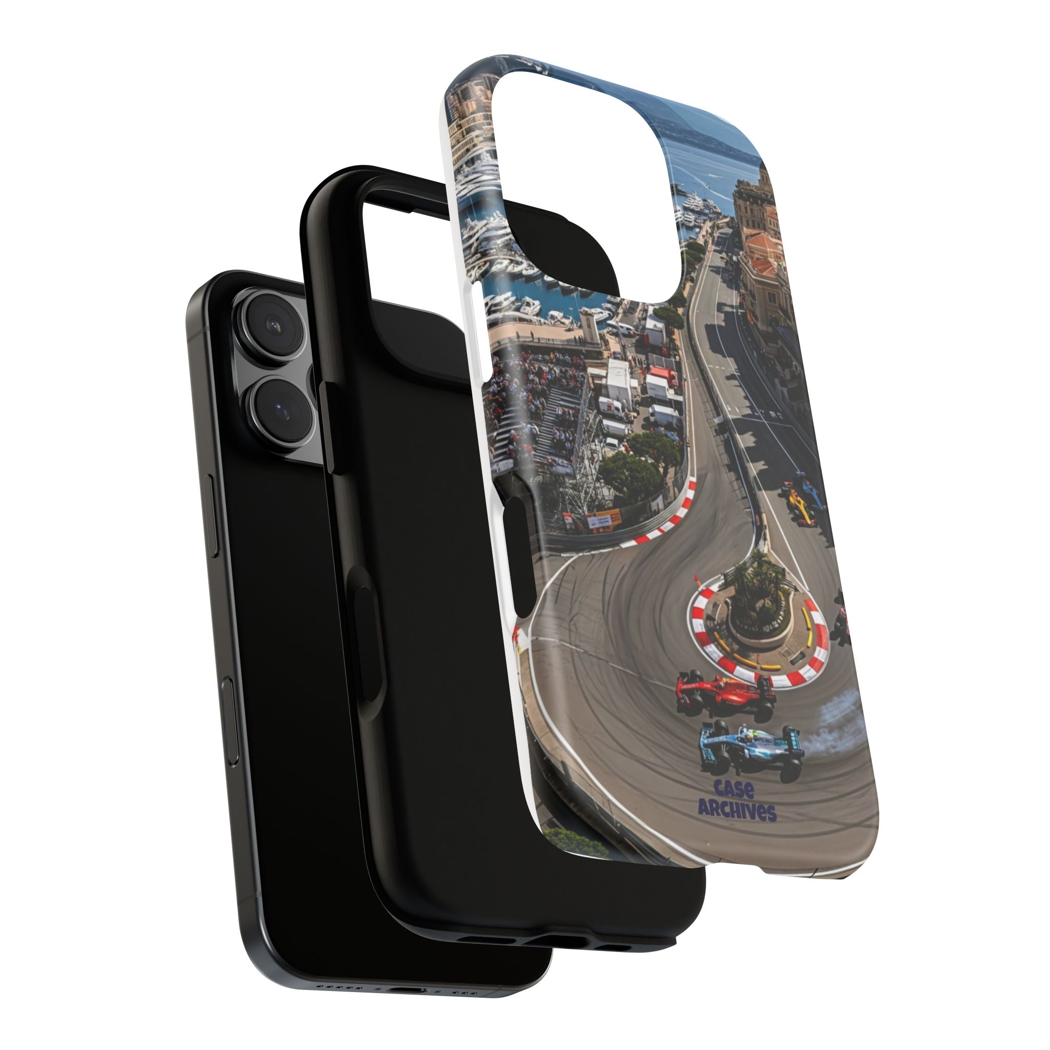 F1 Circuit Phone Case – Monaco Grand Prix Track Design