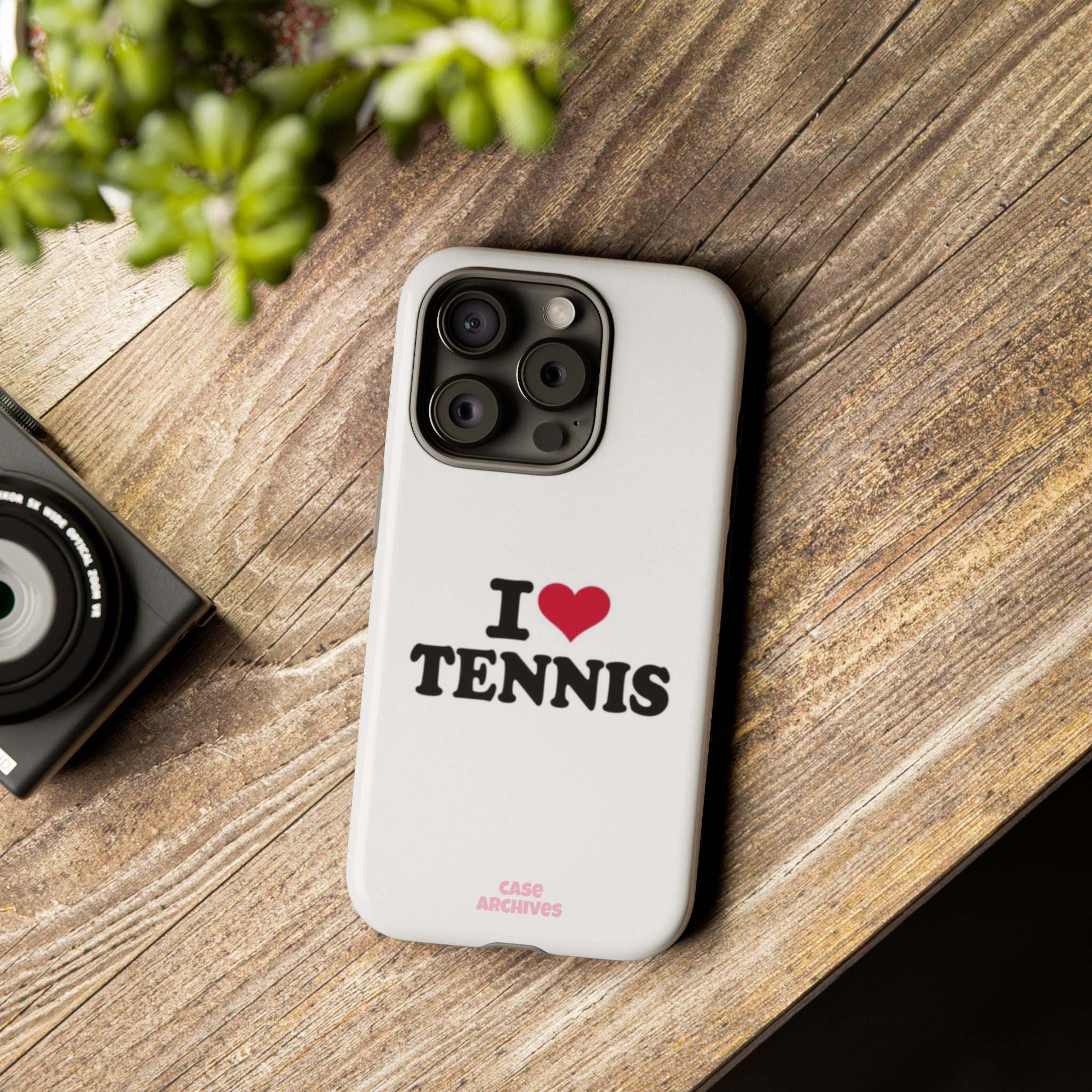 I LOVE  Tennis Phone Case