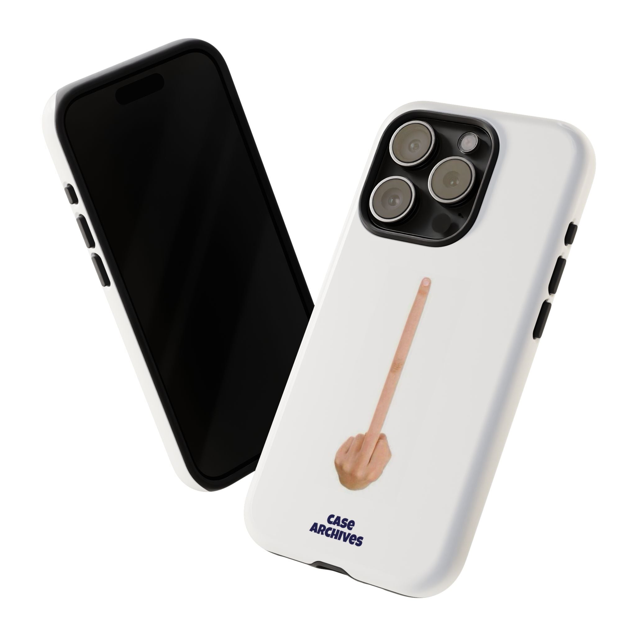 Phone Case — Minimalist Middle Finger Design (Case Archives)