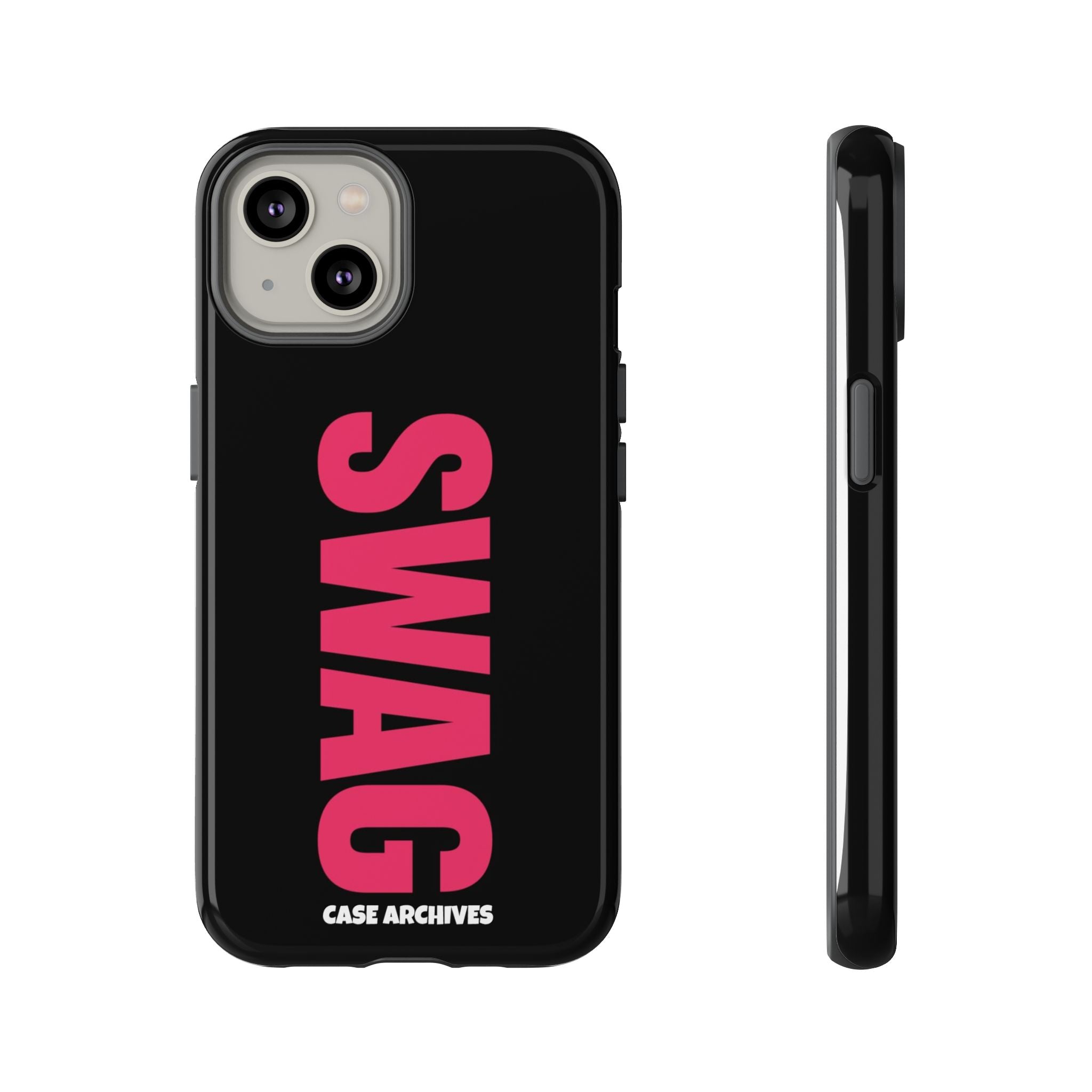 SWAG Vertical Text phone case | Tough Case