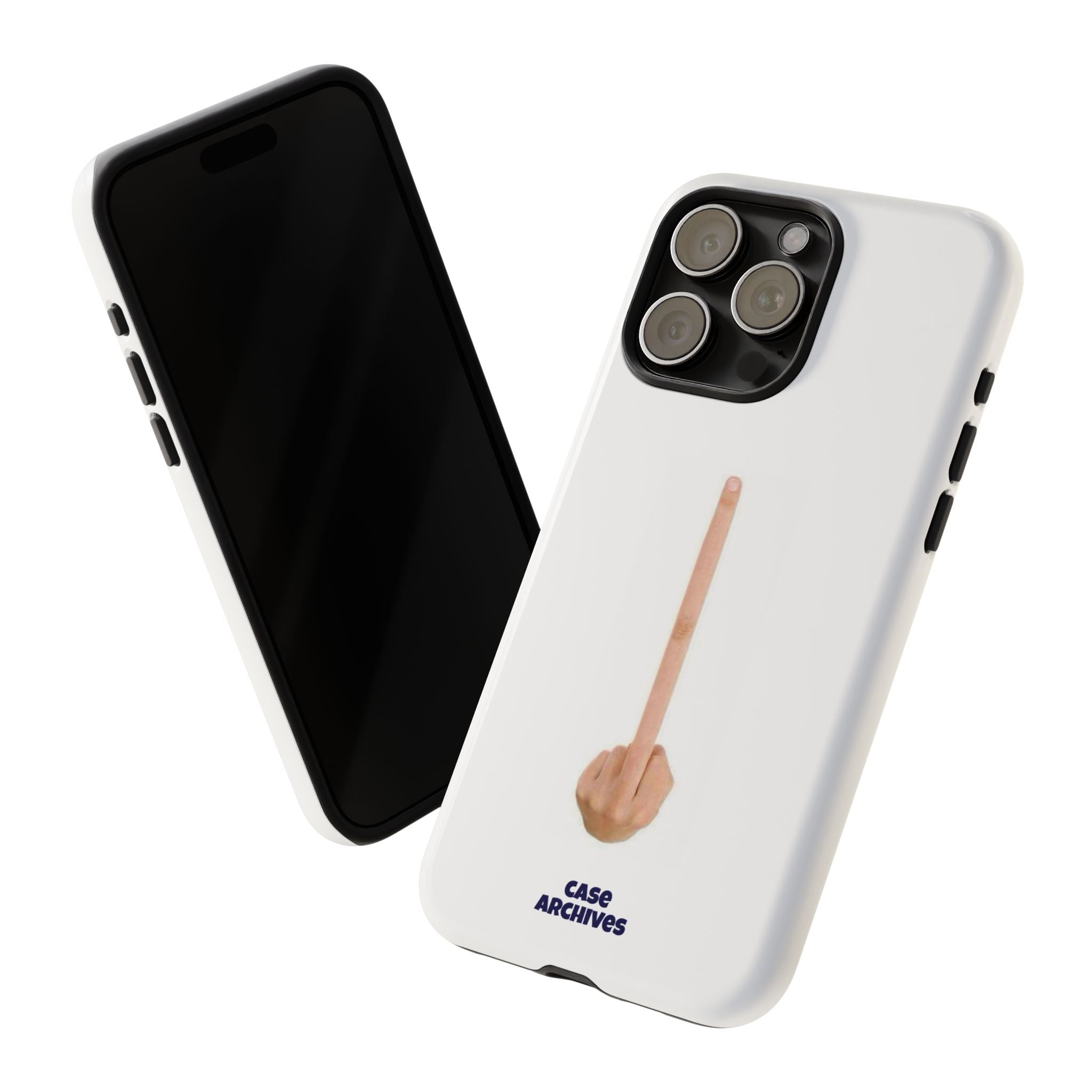 Phone Case — Minimalist Middle Finger Design (Case Archives)