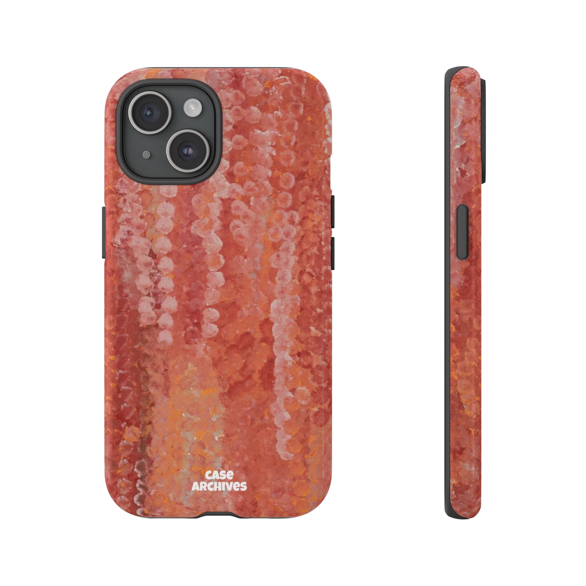 Sequin Coral Tough Phone Case