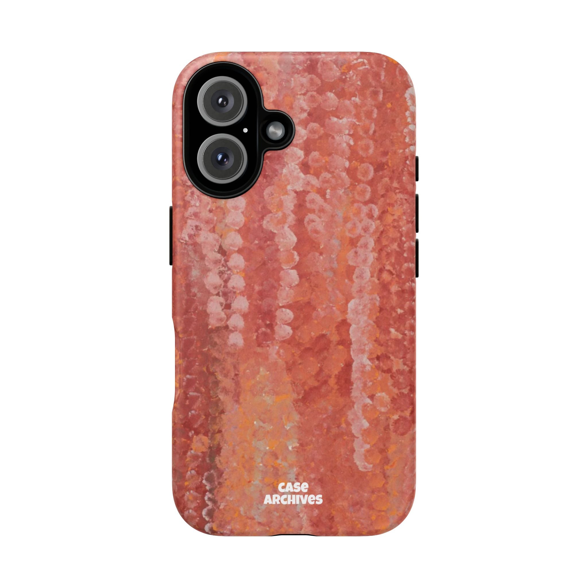 Sequin Coral Tough Phone Case