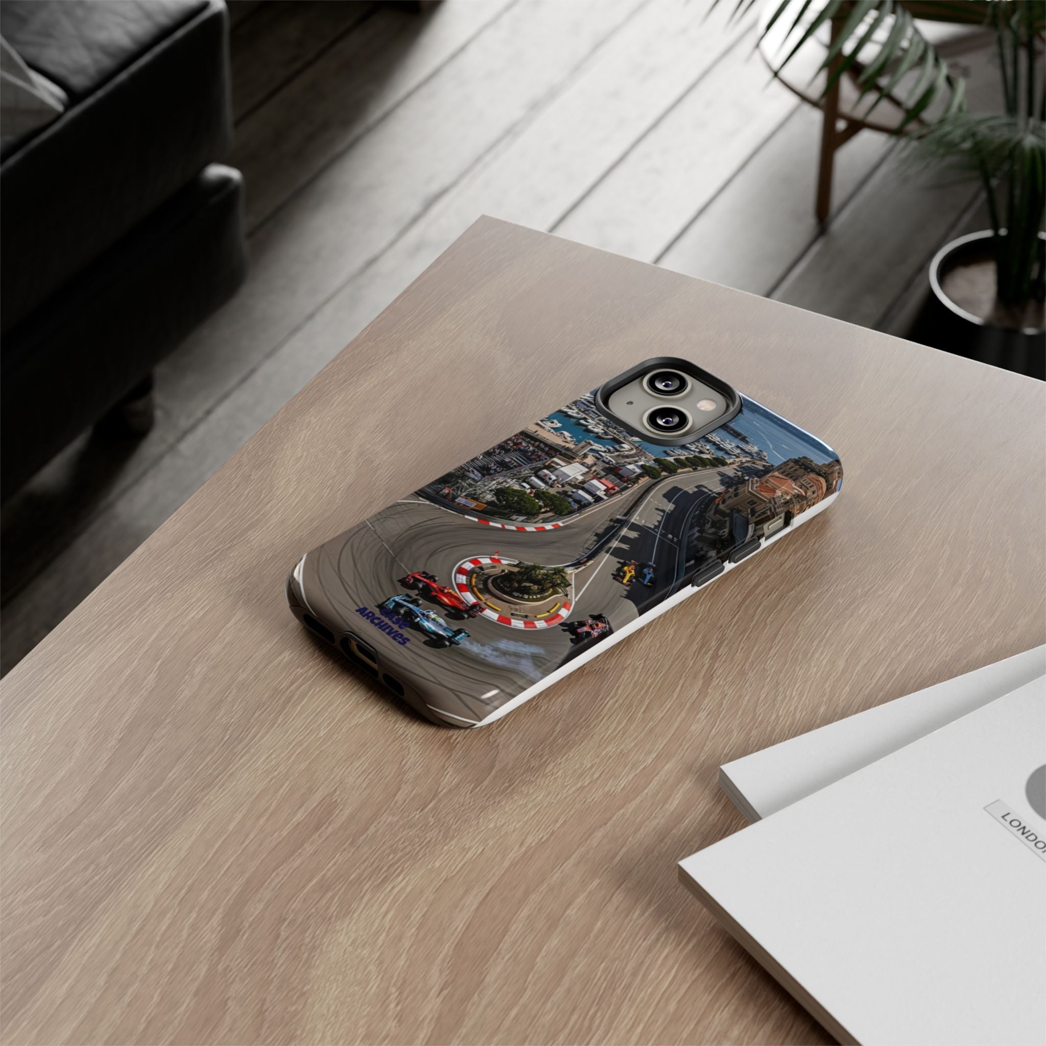 F1 Circuit Phone Case – Monaco Grand Prix Track Design