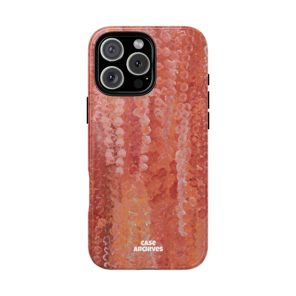 Sequin Coral Tough Phone Case