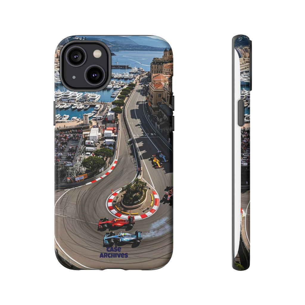 F1 Circuit Phone Case – Monaco Grand Prix Track Design