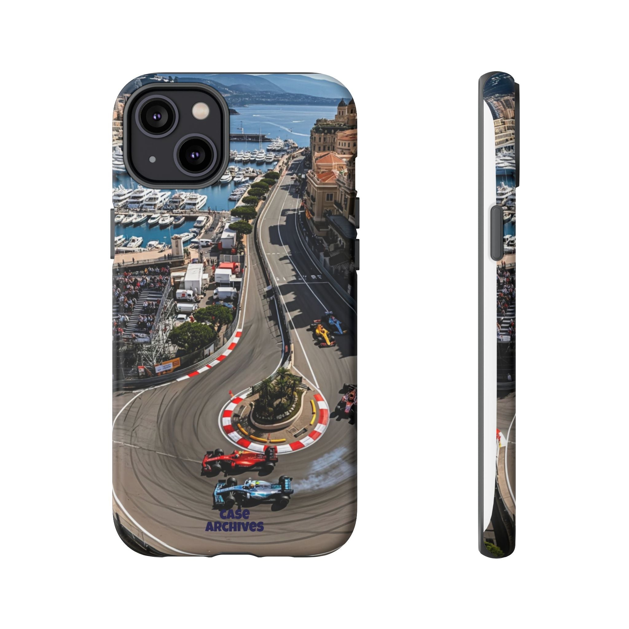 F1 Circuit Phone Case – Monaco Grand Prix Track Design