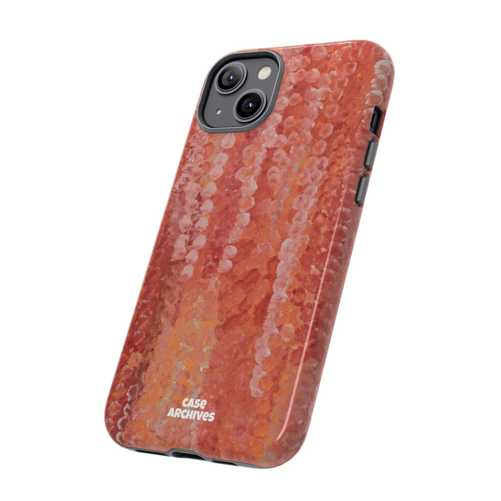 Sequin Coral Tough Phone Case