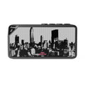 Bluetooth Speaker — Black City Skyline Design