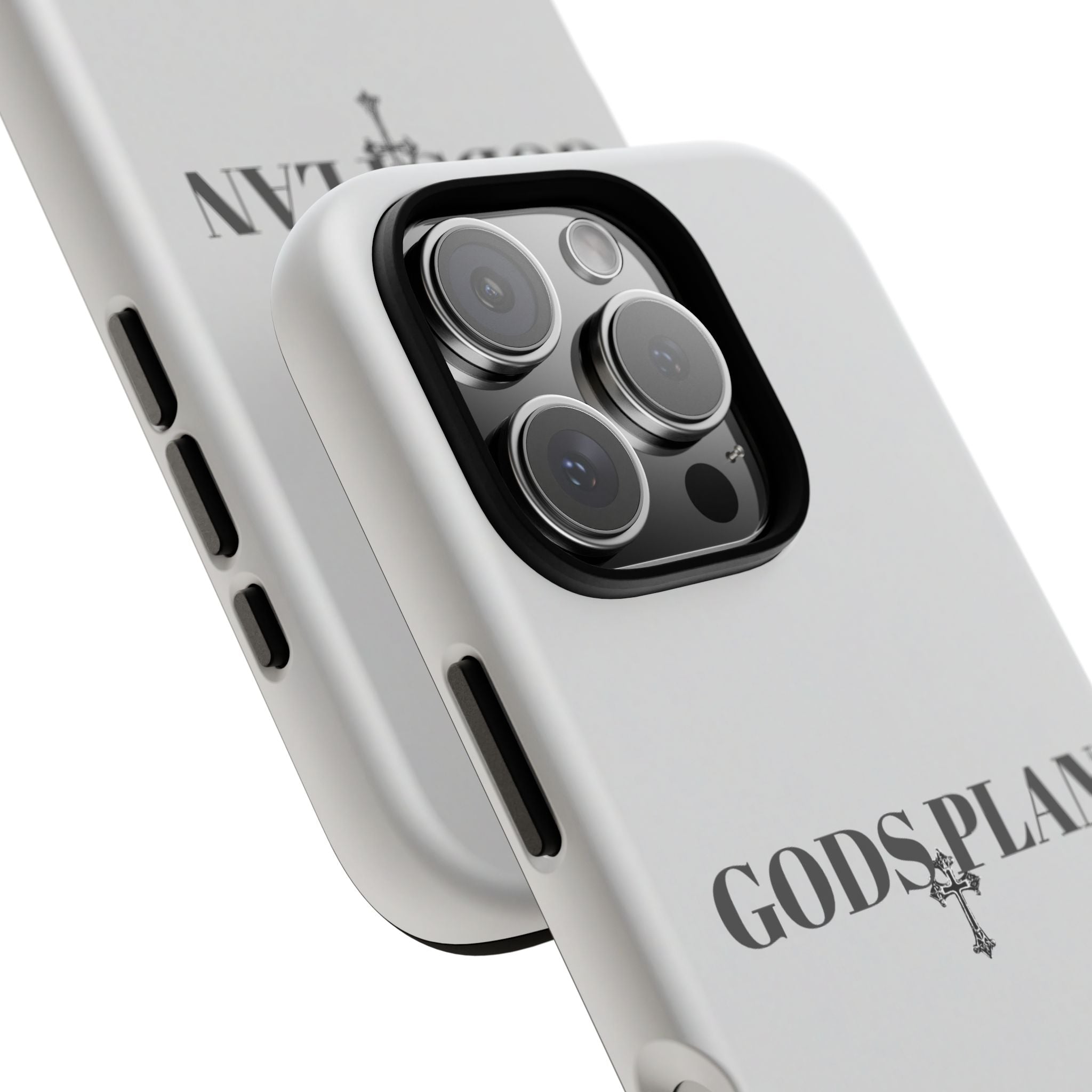 God's Plan Tough Phone Case — Minimal Faith-Inspired Protective Cover