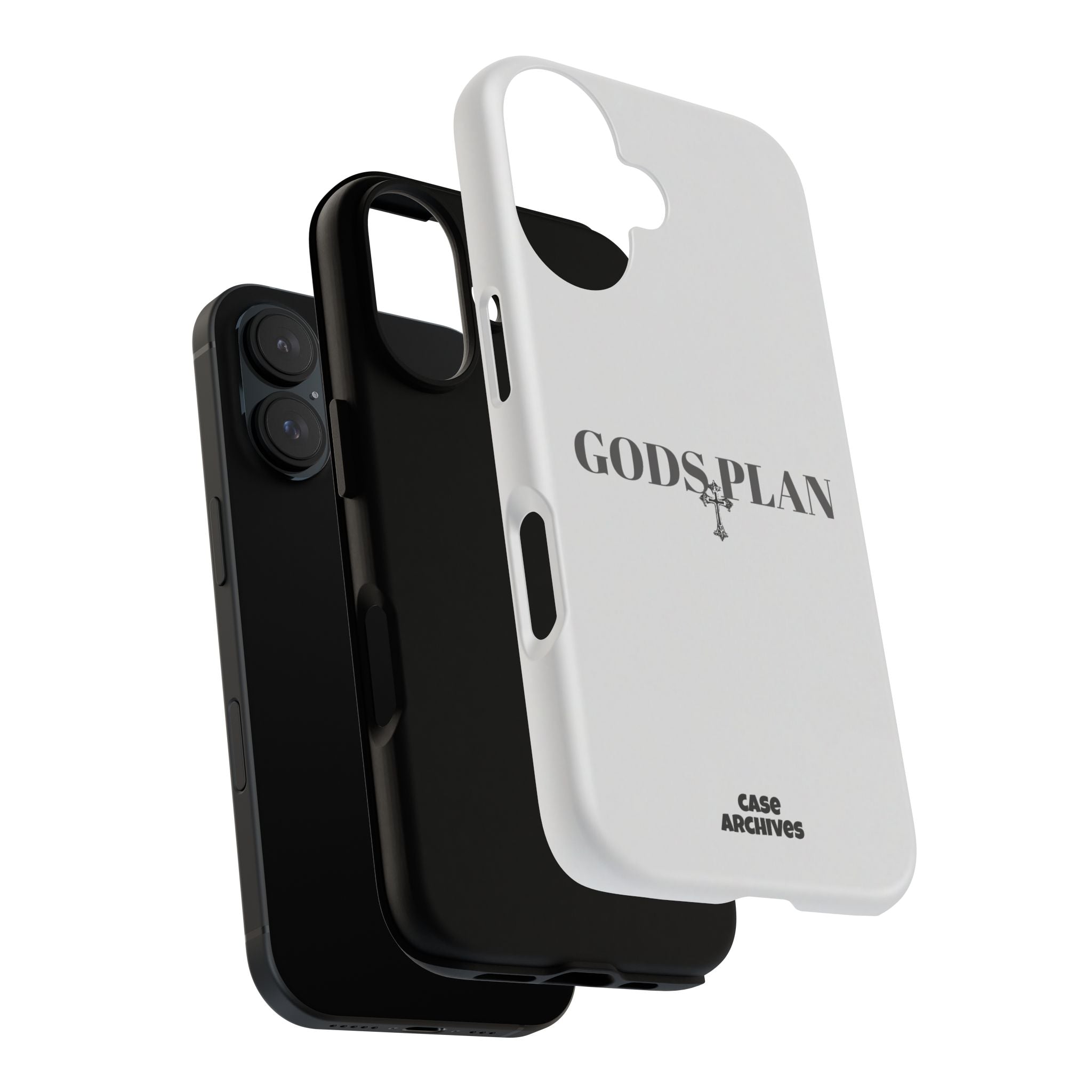 God's Plan Tough Phone Case — Minimal Faith-Inspired Protective Cover
