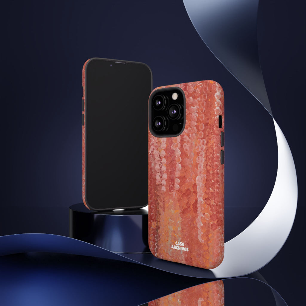 Sequin Coral Tough Phone Case