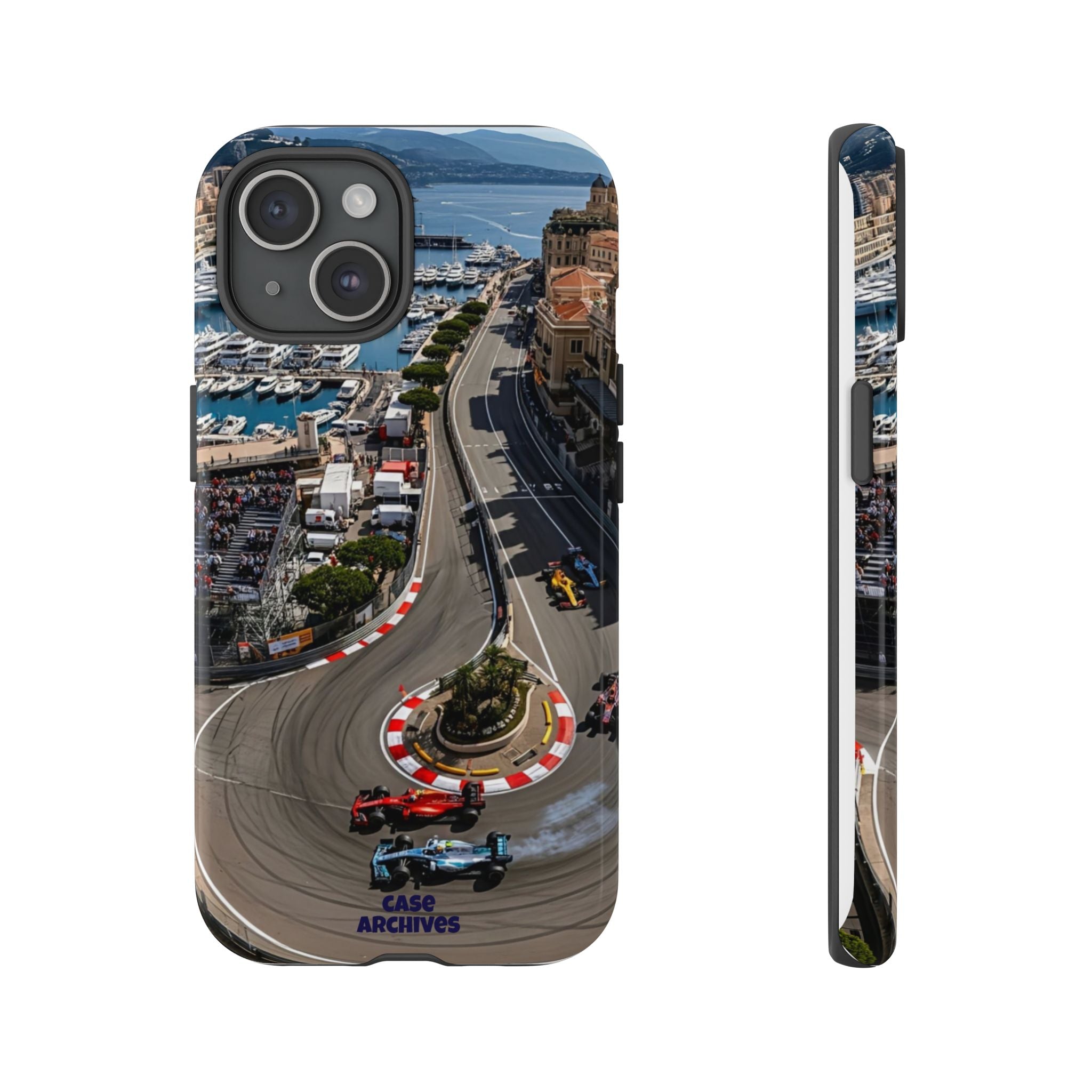 F1 Circuit Phone Case – Monaco Grand Prix Track Design