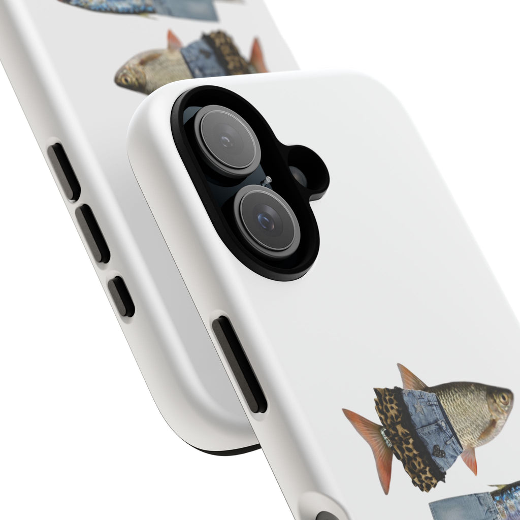 Fish Trio Phone Case — 'Case Archives' Protective iPhone Cover
