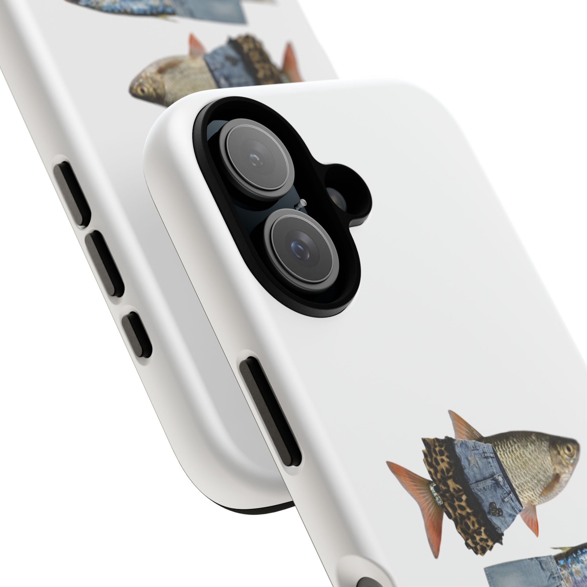 Fish Trio Phone Case — 'Case Archives' Protective iPhone Cover