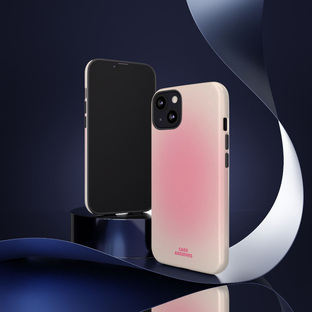 Tough Case – Pink Ombre Protective Phone Case