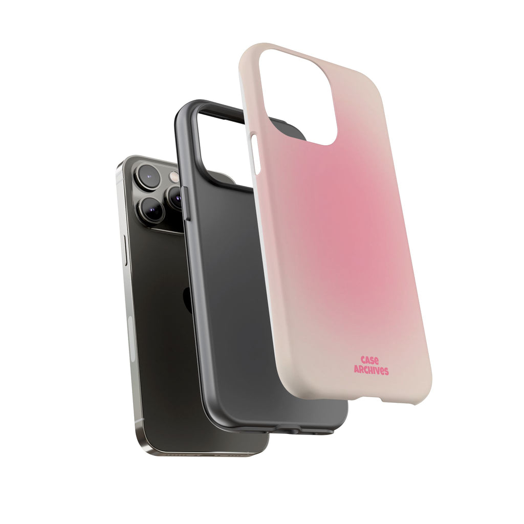 Tough Case – Pink Ombre Protective Phone Case