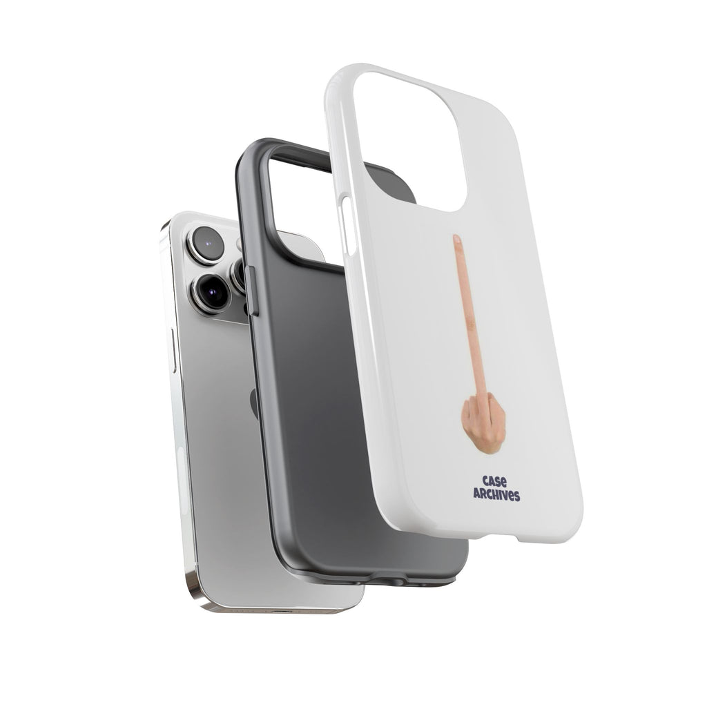 Phone Case — Minimalist Middle Finger Design (Case Archives)