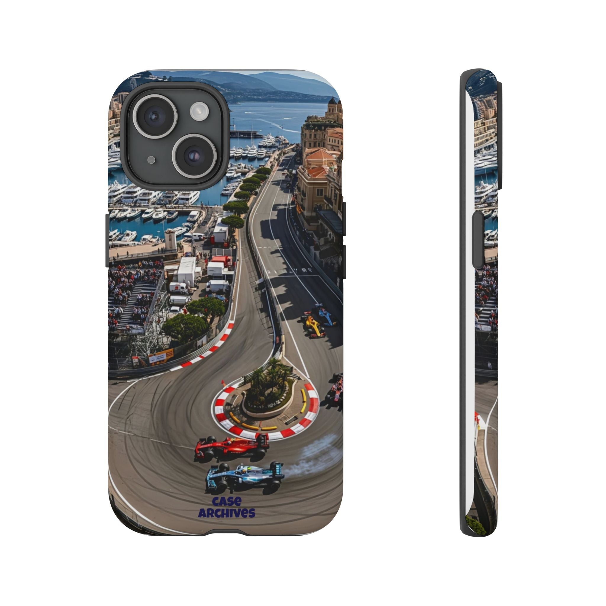 F1 Circuit Phone Case – Monaco Grand Prix Track Design