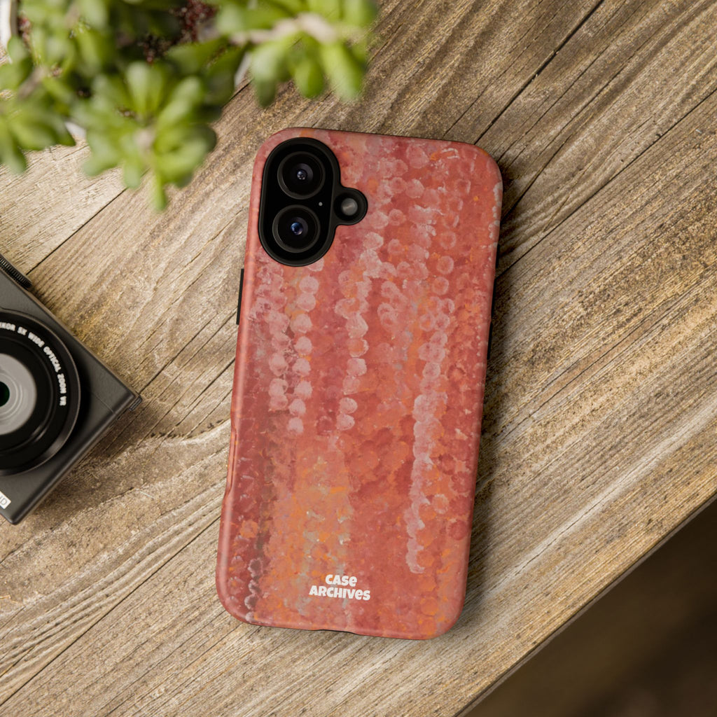 Sequin Coral Tough Phone Case