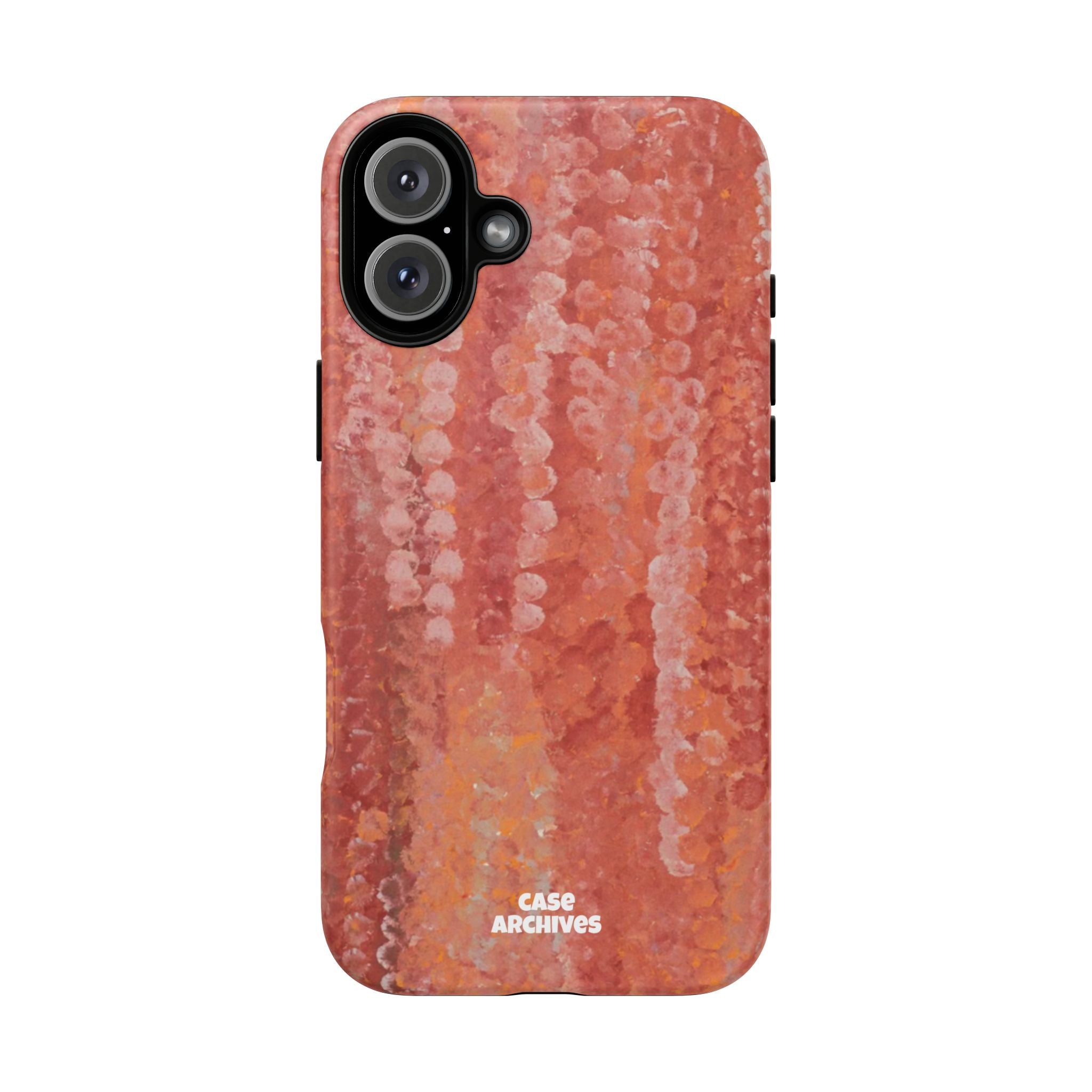 Sequin Coral Tough Phone Case