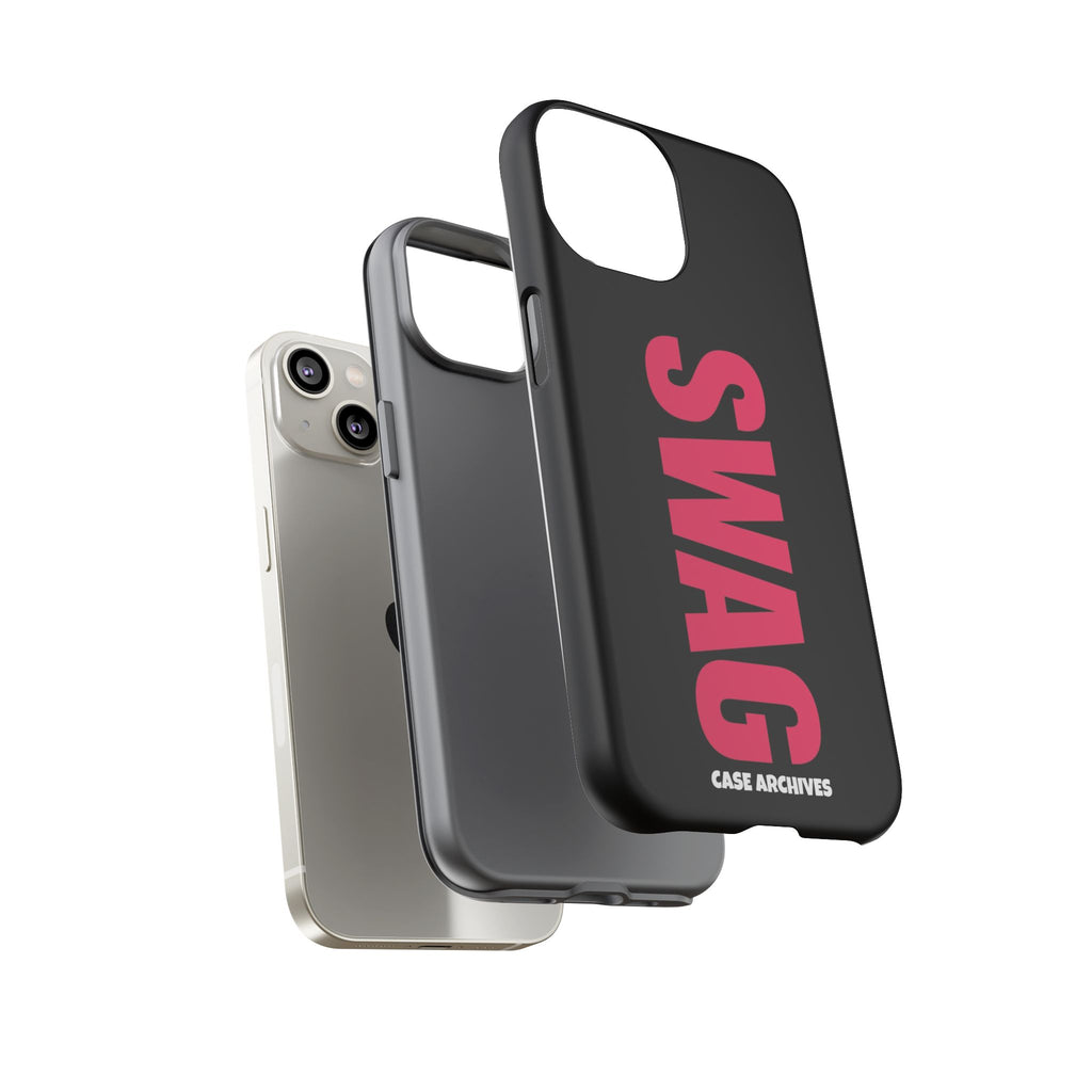 SWAG Vertical Text phone case | Tough Case