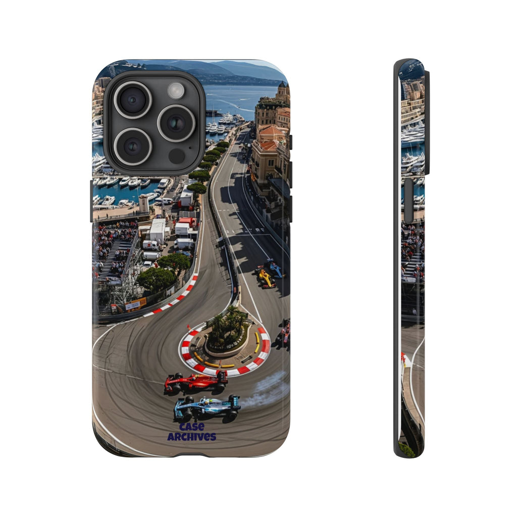 F1 Circuit Phone Case – Monaco Grand Prix Track Design